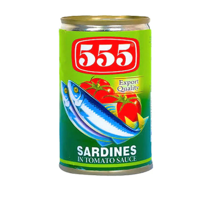 555 Sardines In Tomato Sauce 155g