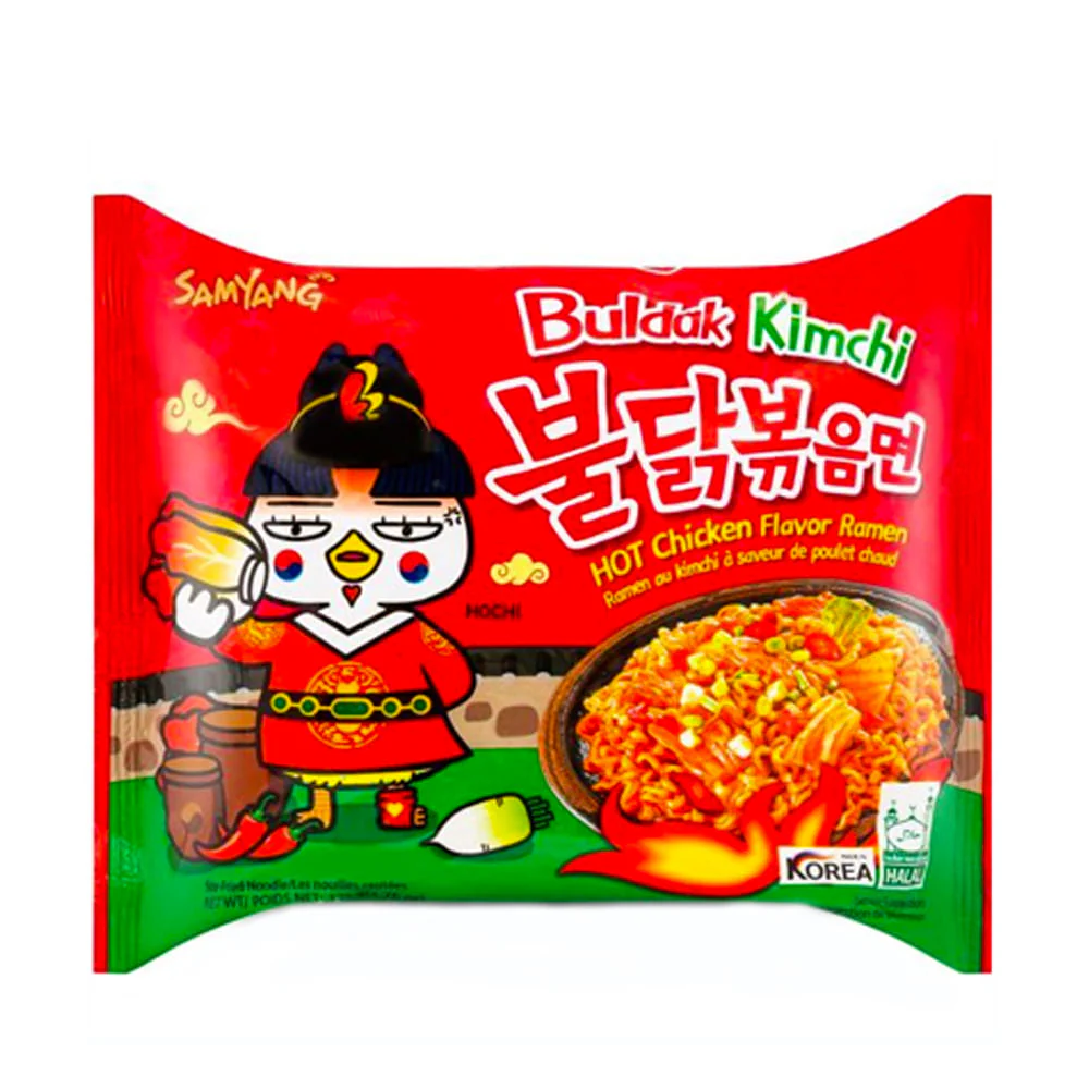 SAMYANG BULDAK HOT CHICKEN FLAVOUR RAMEN KIMCHI 135g
