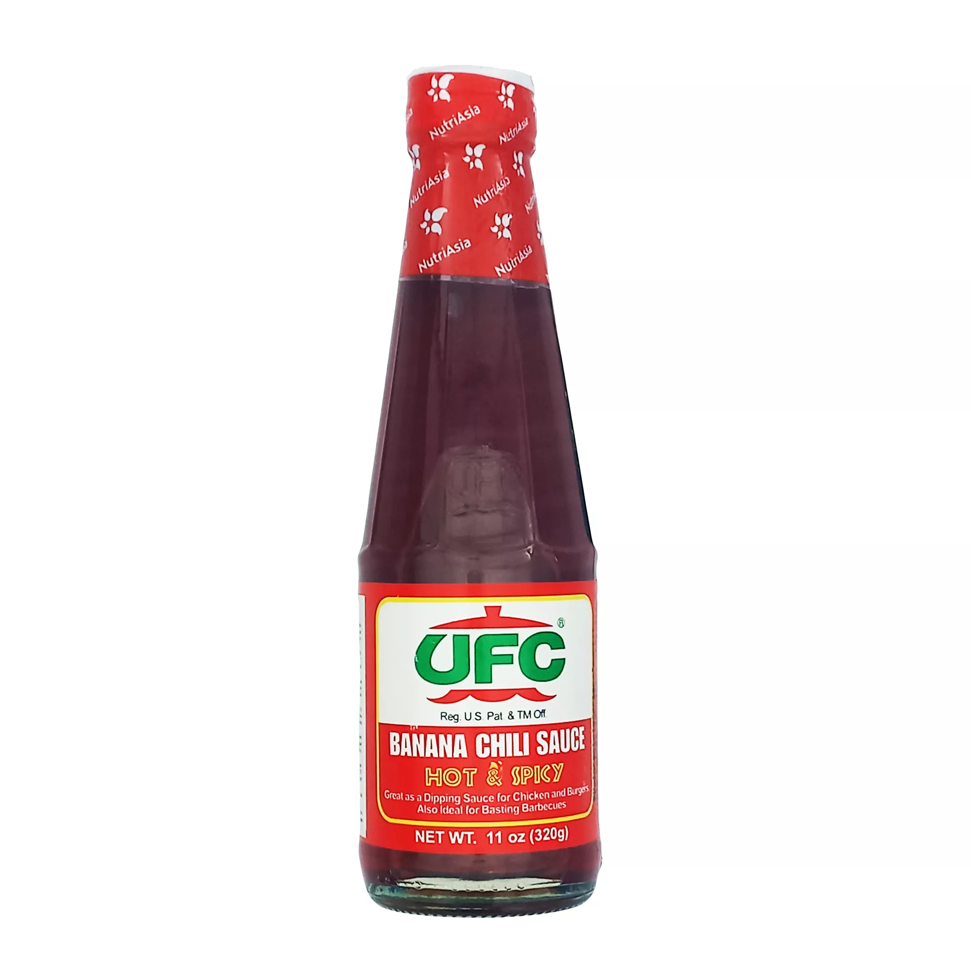 UFC BANANA SAUCE HOT & SPICY 320G