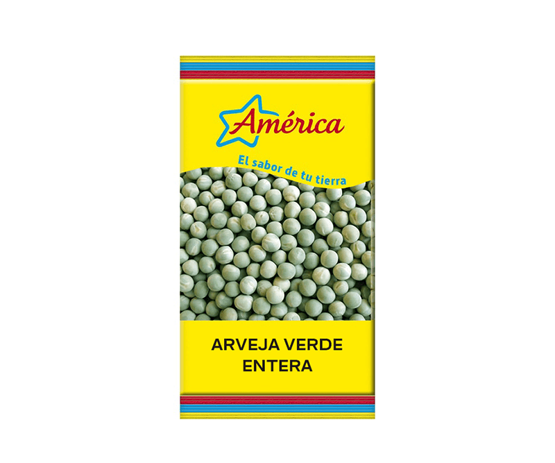AMERICA ARVEJA VERDE ENTERA 500G