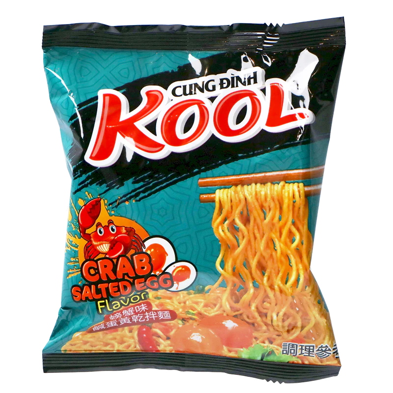 CUNG DINH KOOL INST NOODLE CRAB SALTED EGG 92G