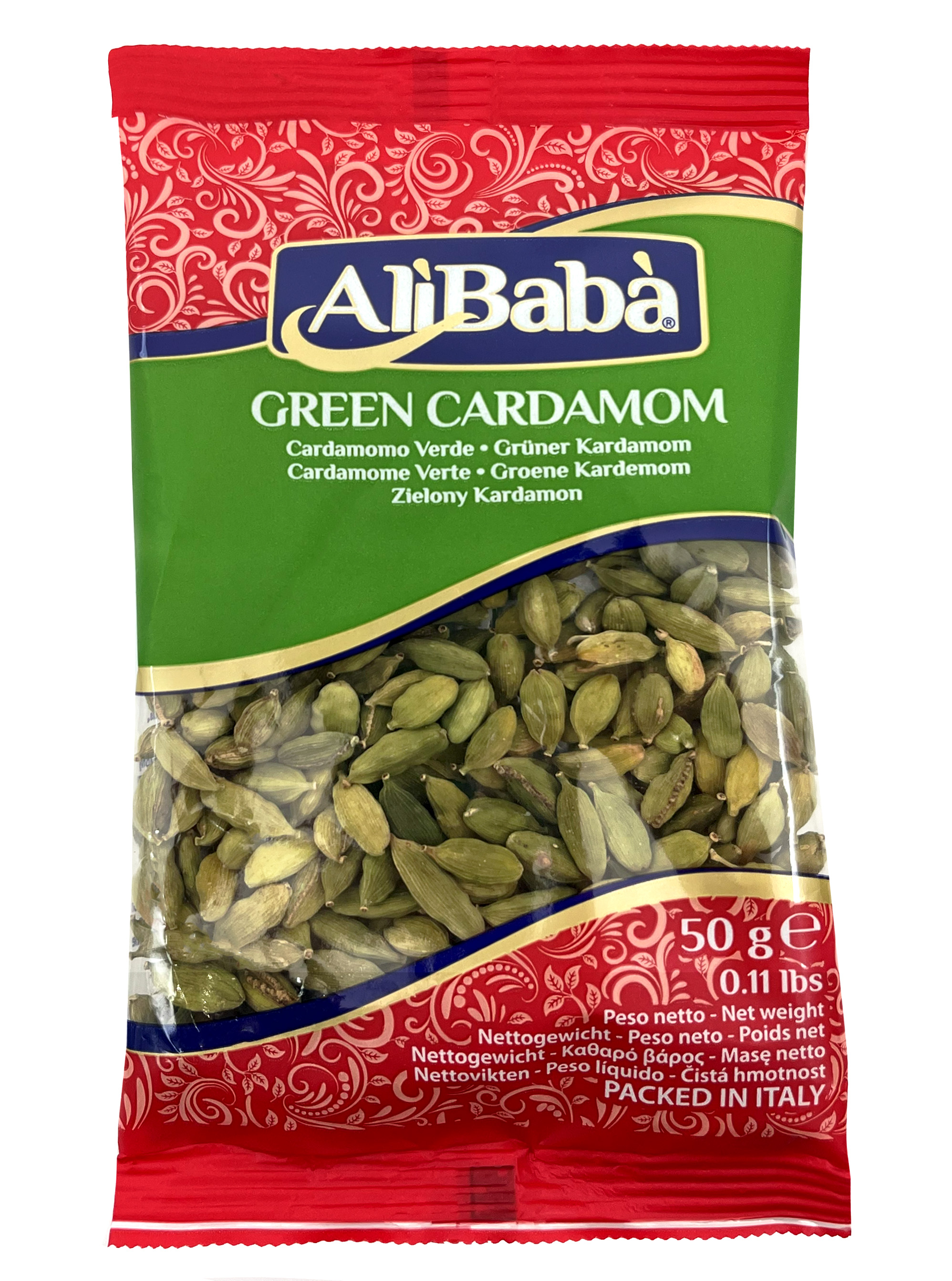 GREEN CARDAMOM ALI BABA 50G