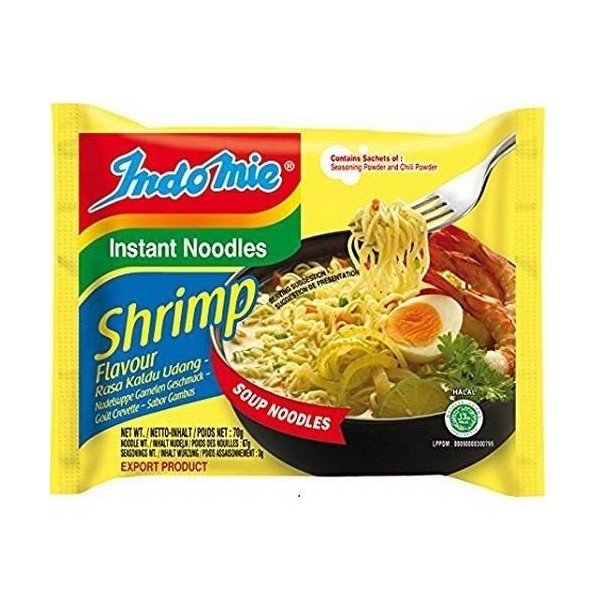INDOMIE SHRIMP FLAVOUR INSTANT NOODLES 70G